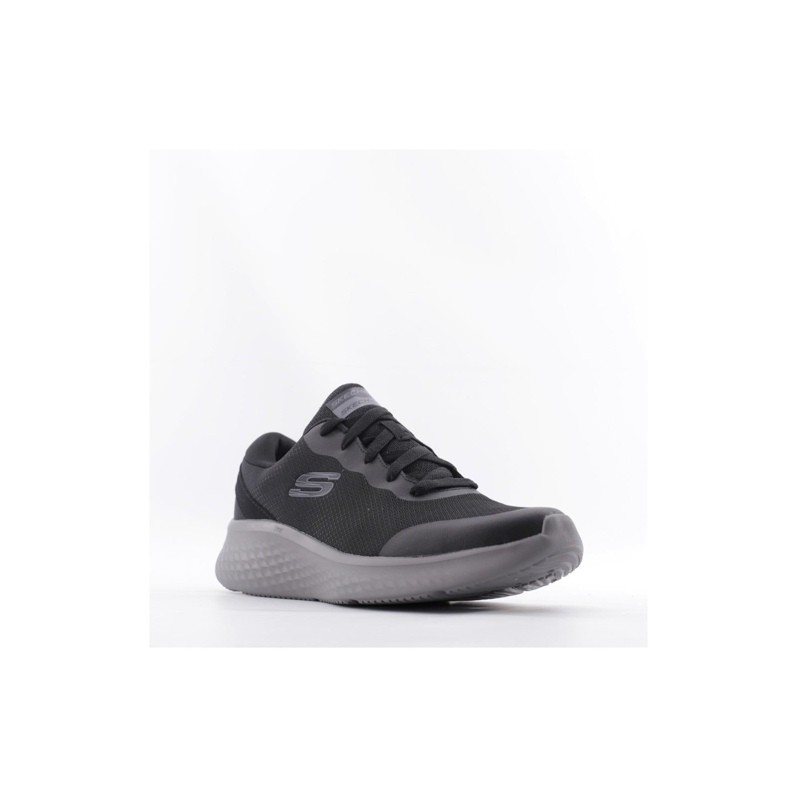 Skechers Men's 23259/BBK Clear Rush Memory Foam Trainers – Black – LATEST