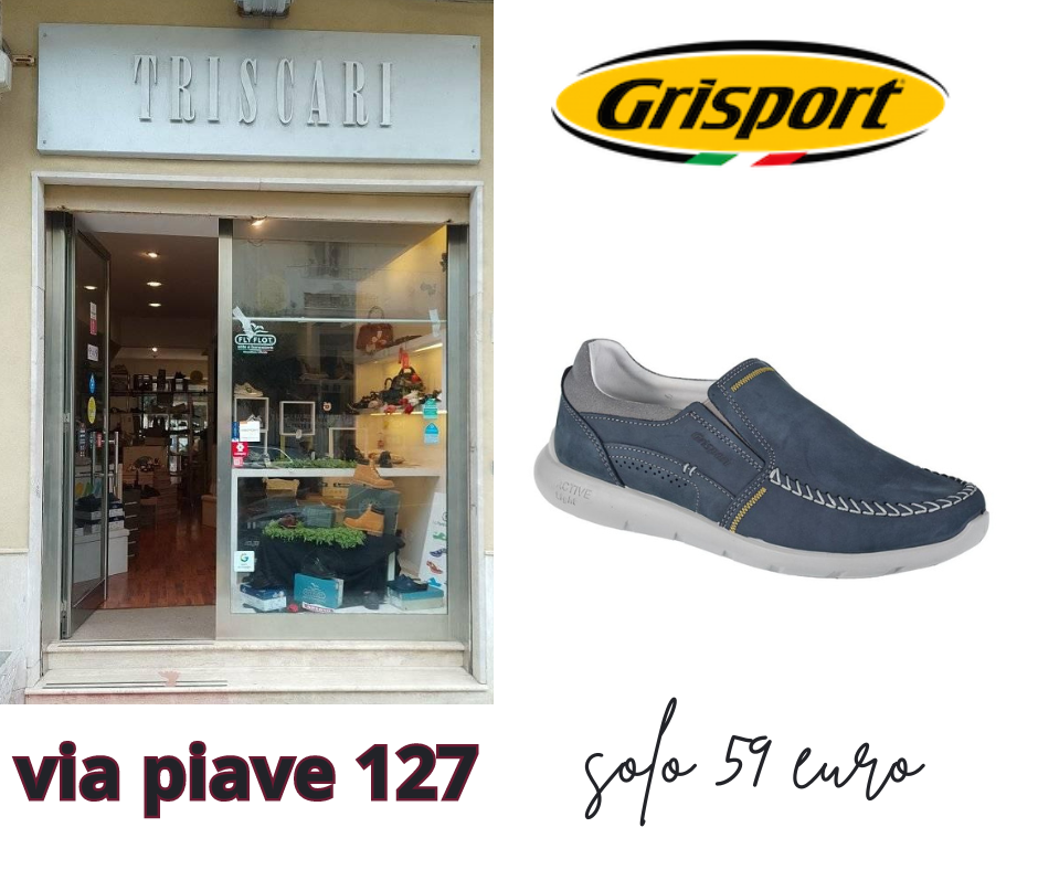 Grisport Mocassini Uomo Pelle Scamosciata Memory Foam Antiodore Scarpe Casual St