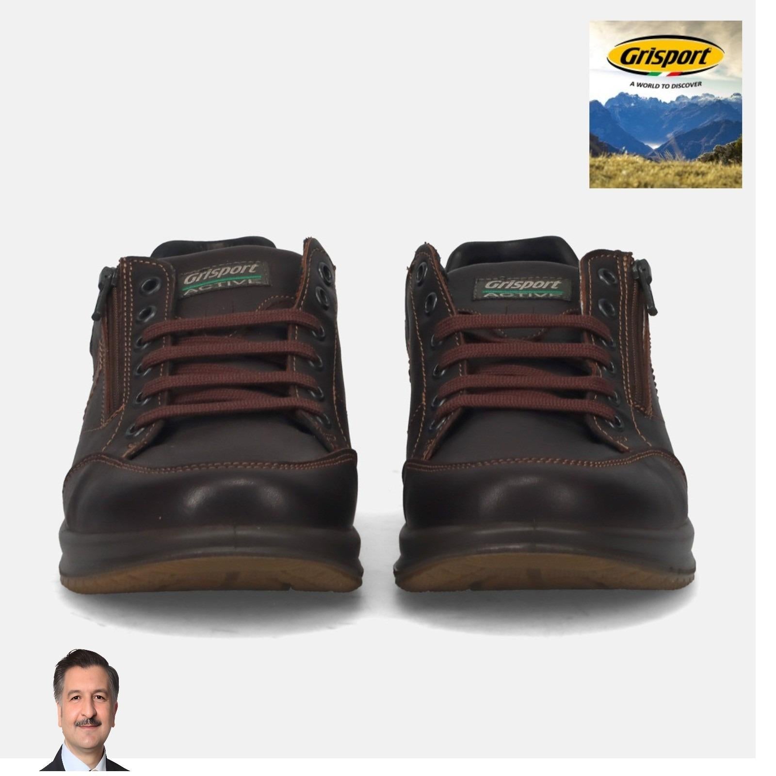 Grisport Active 43069T8G T. Moro Touch Men's Shoes – Leather – Autumn