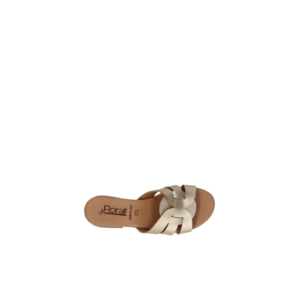Florali Florali Ciabatte con tacco Mb40 Platino Riferimento 491366-08 34,00 € Tasse incluse