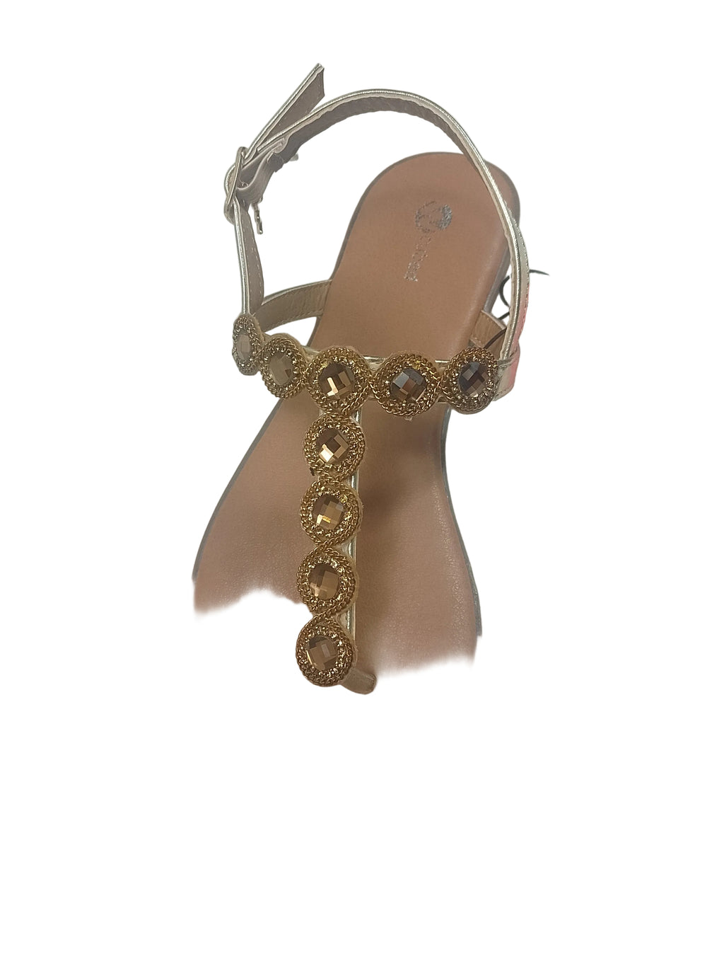 Wcubet infradito oro basso donna