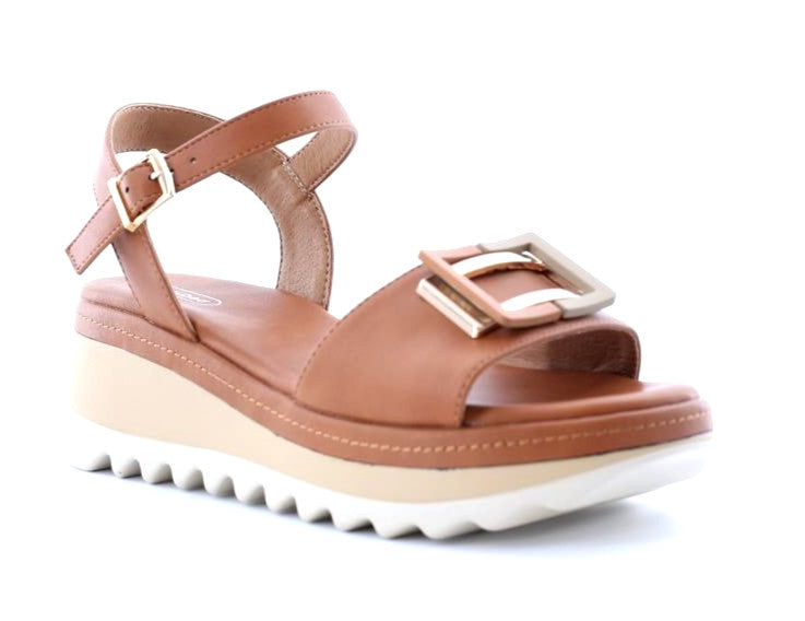 Wcubed Sandalo con zeppa 46061 Brown Riferimento 481991-04