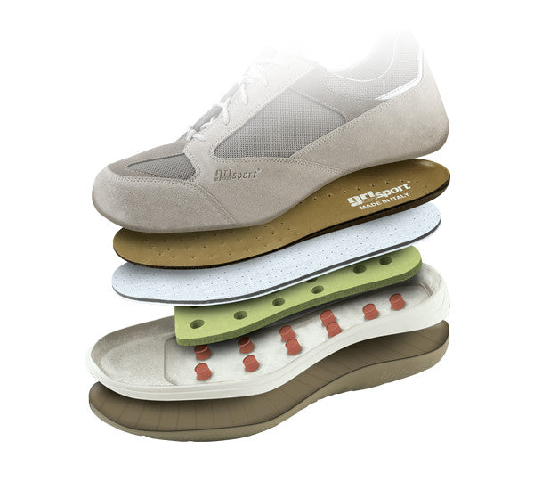 Scarpe Uomo Grisport Active 43069T8G T. Moro Touch – Pelle  – Autunno Inverno