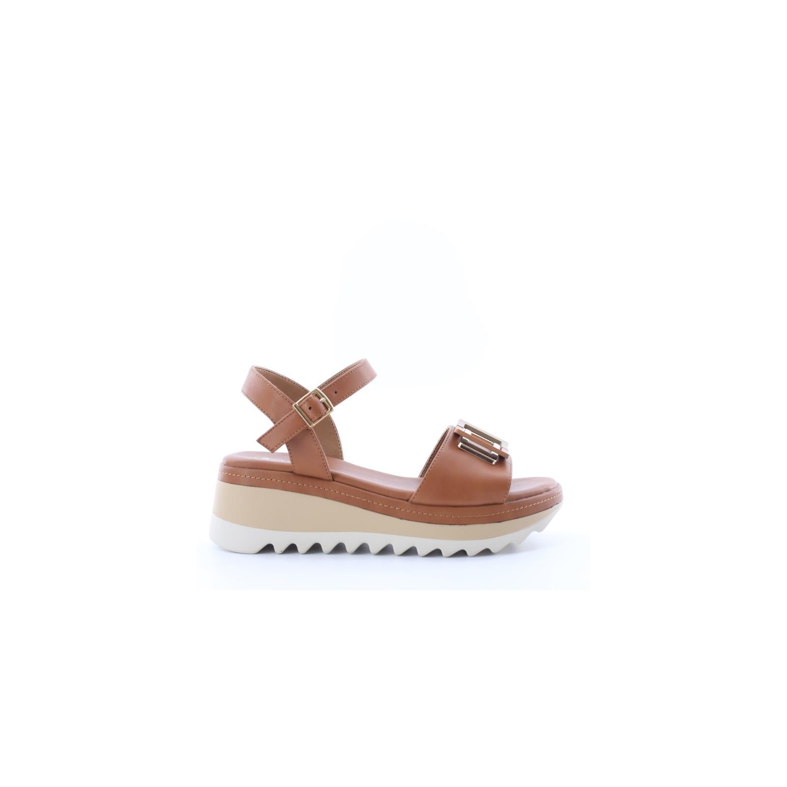 Wcubed Sandalo con zeppa 46061 Brown Riferimento 481991-04